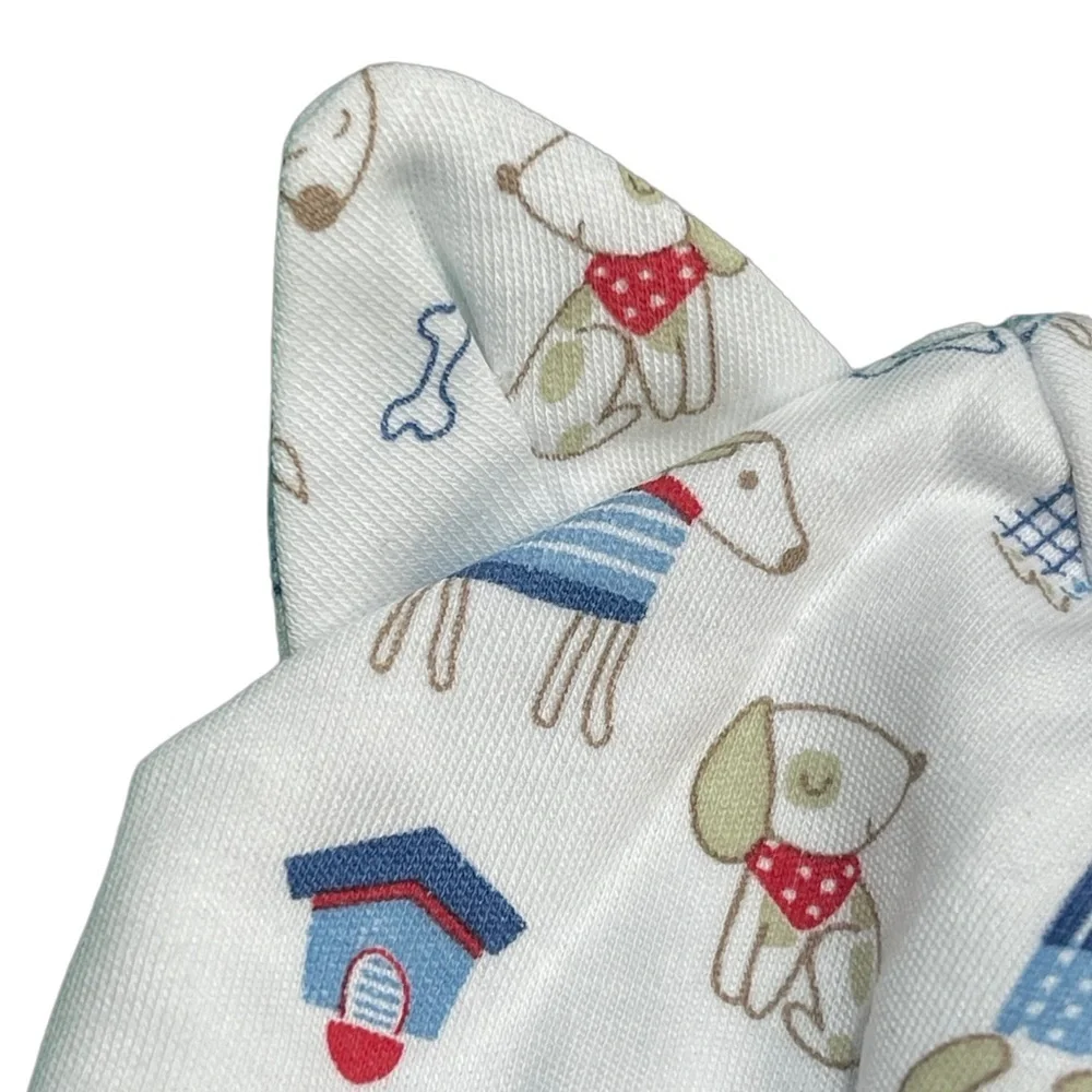 NWT Kissy Pima Cozy Pups Dog Hat Newborn